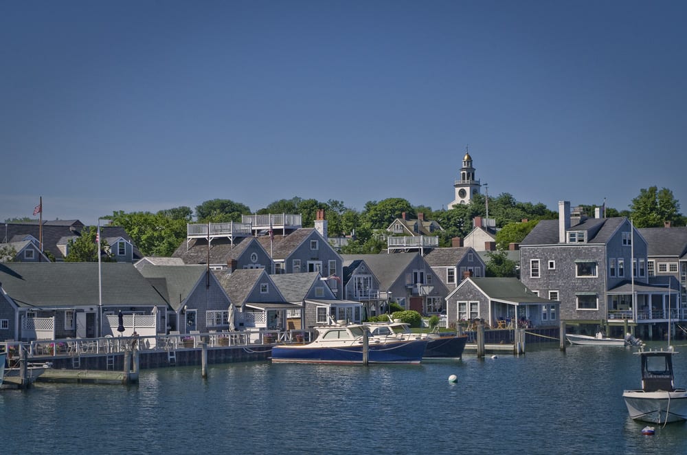 Arriving in Nantucket harbor for a Nantucket Day Trip