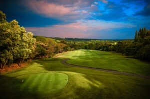 A photo of one of the golf courses in Martha's Vineyard. 
