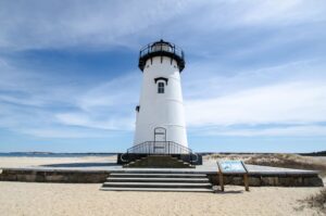 The Edgartown Harbor Light, one of the top results when searching for what to see in Martha's Vineyard.