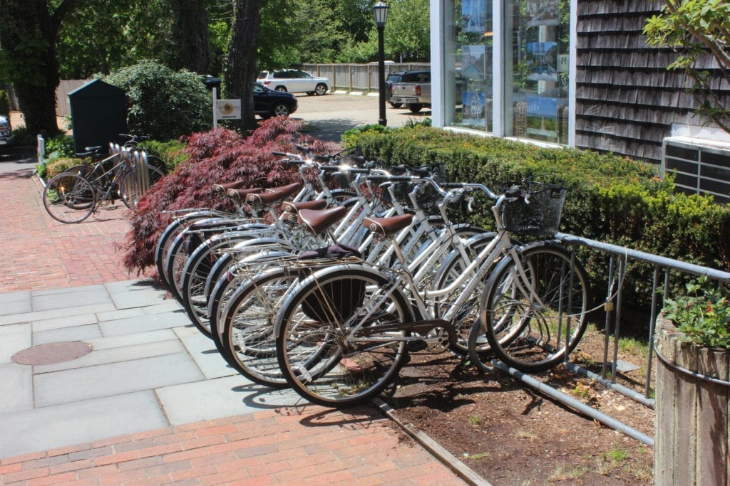 Vineyard Square Hotel bikes