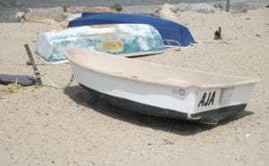 rowboats on the beach Martha's Vineyard