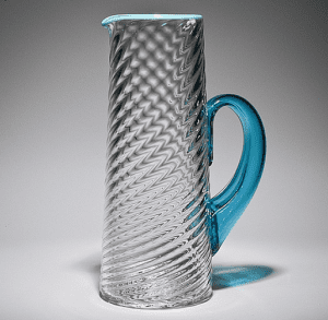 Optic Twist Pitcher at MV Glassworks 