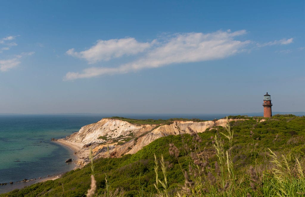 Gayhead Light Atop The Aquinnah Cliffs